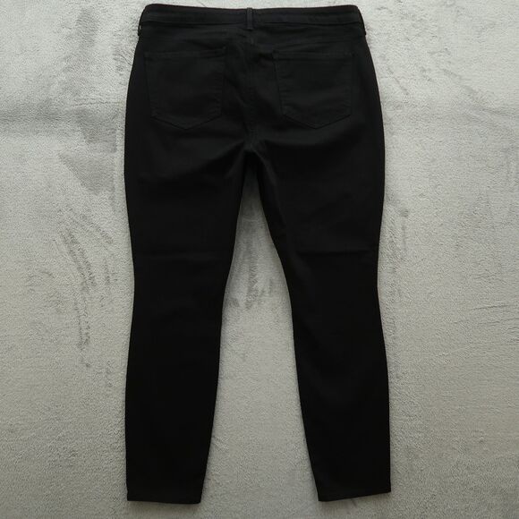 Not Your Daughters Jeans NYDJ Women's 14P Black Mid-Rise Ami Skinny 27" Inseam - Picture 11 of 16